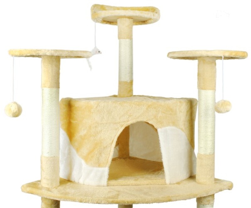 Cat House 200 cm, beige