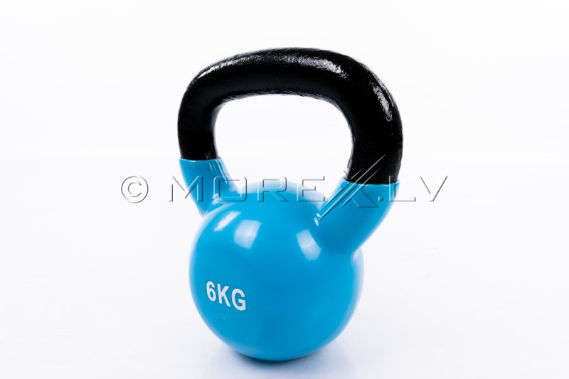 Metal Kettlebell With Vinyl Coating 6 kg