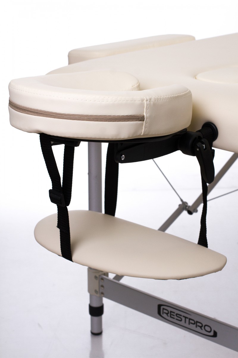 RESTPRO® ALU 2 (L) CREAM переносной массажный стол (кушетка)