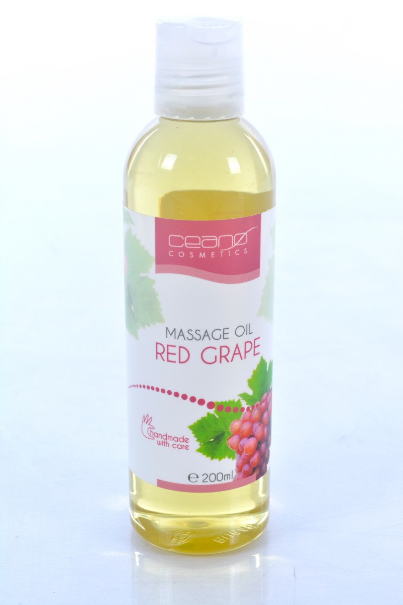 Masažo aliejus RED GRAPE Ceano Cosmetics 200ml