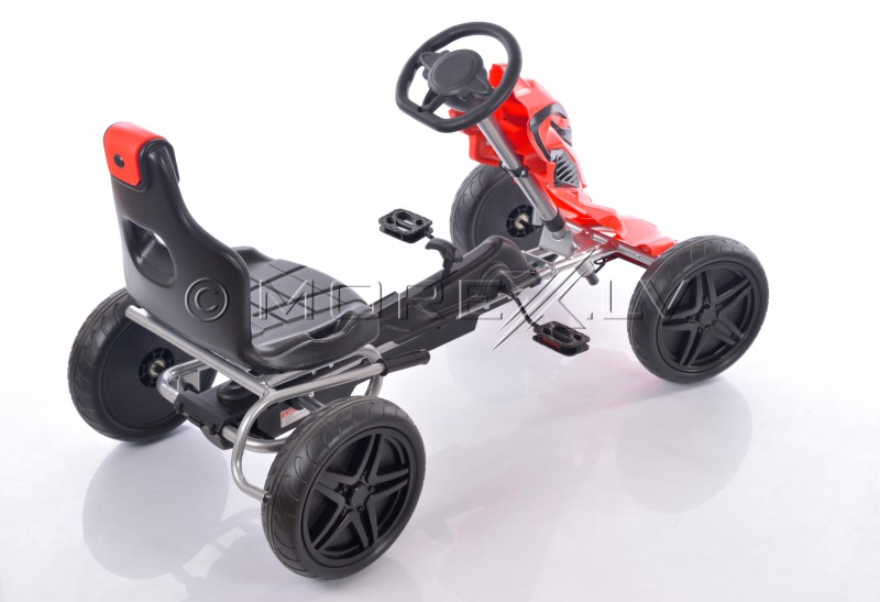 Velokart (Velomobile) Go-Kart 1504 Red (5-12 years)