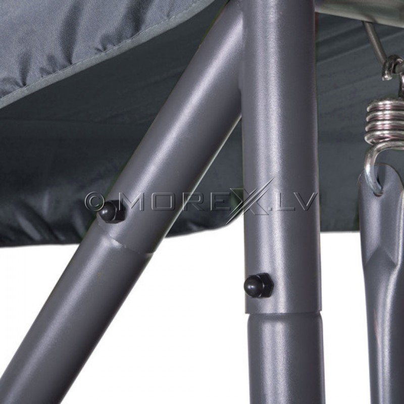 Garden swing 240x120, 4-seater, grey