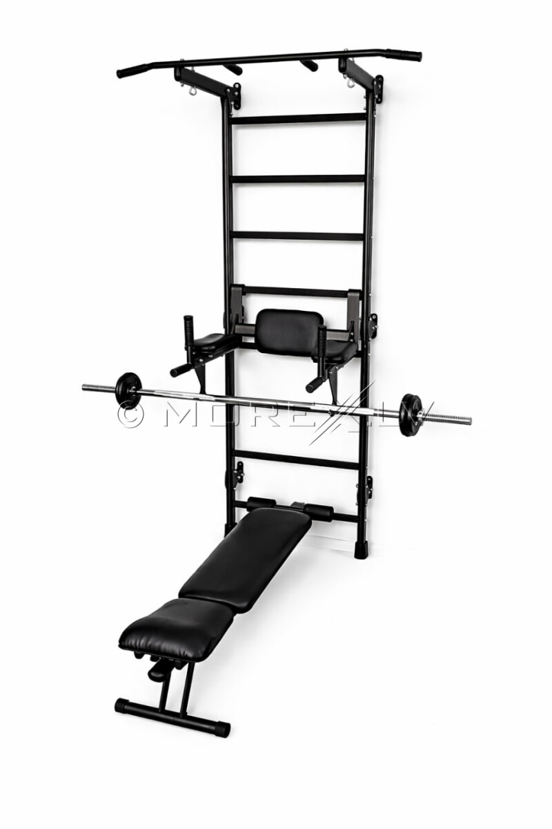 Sporta komplekss zviedru siena STRONG-3 Black