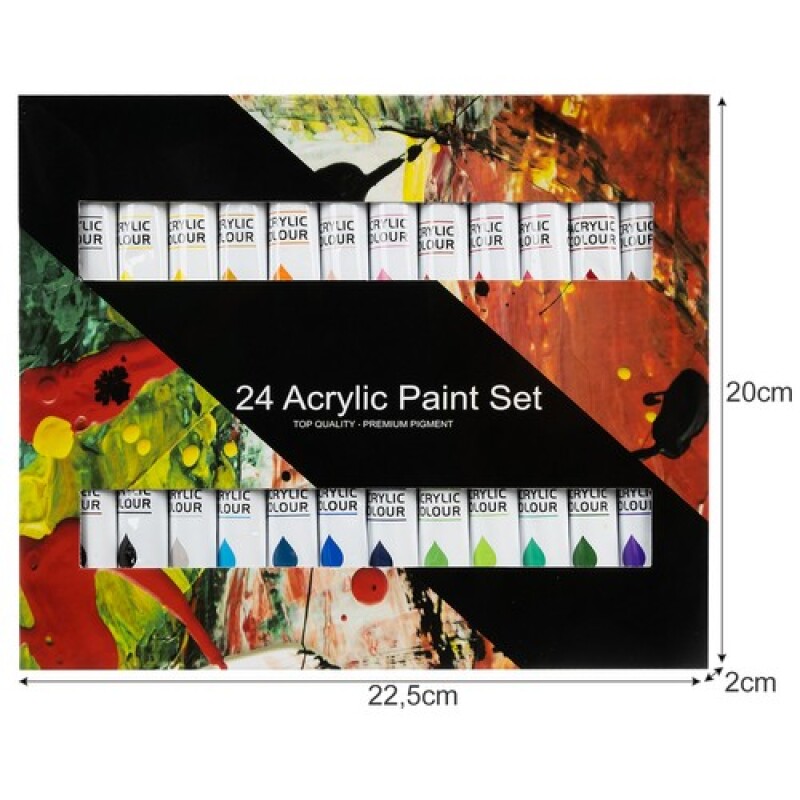 Acrylic paints 24 pcs.