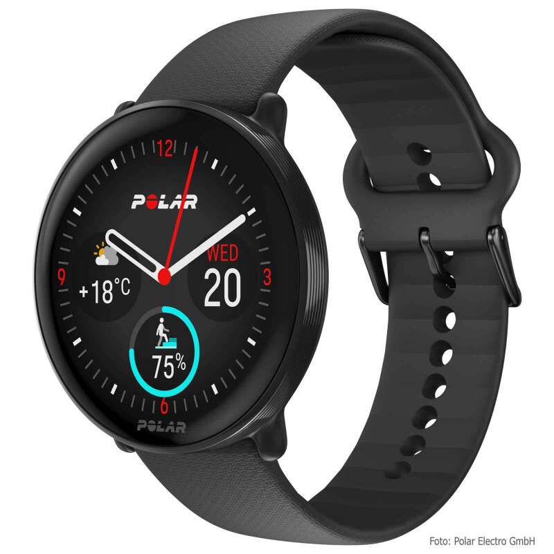 Sport watches POLAR IGNITE 3 NIGHT BLACK, S-L