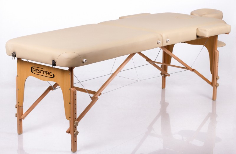 RESTPRO® Memory 2 Beige foldable massage couch table