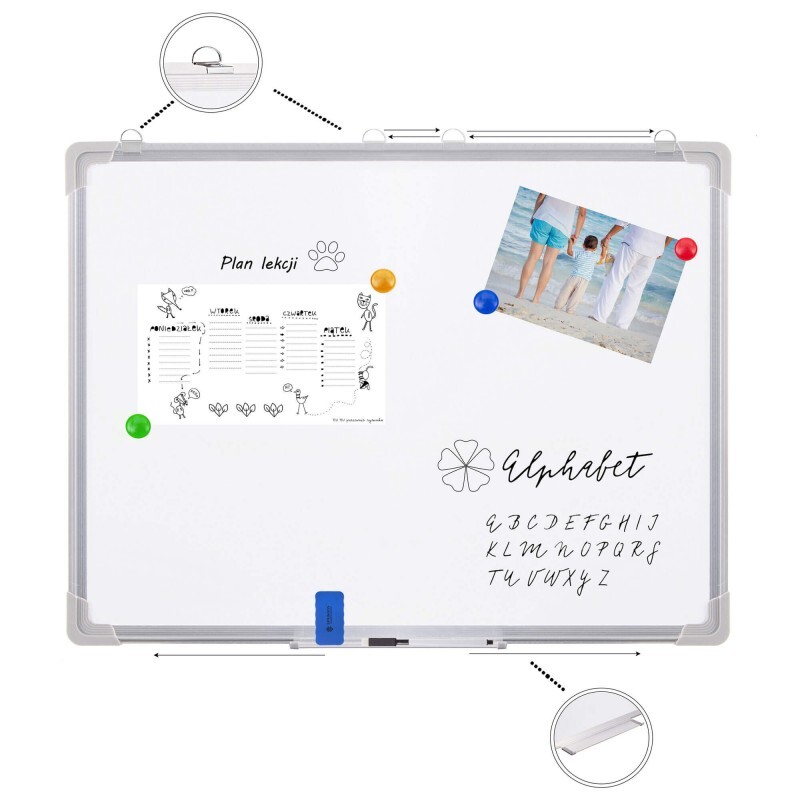 Magnetic marker board 45x60 cm