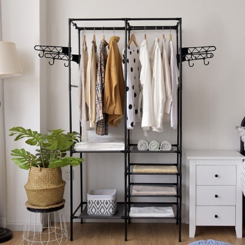 Clothes Hanger with rack, 173x36x108cm