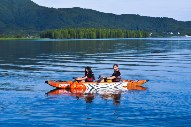 Двухместный надувной каяк Zray Drift 426x81 см 37641