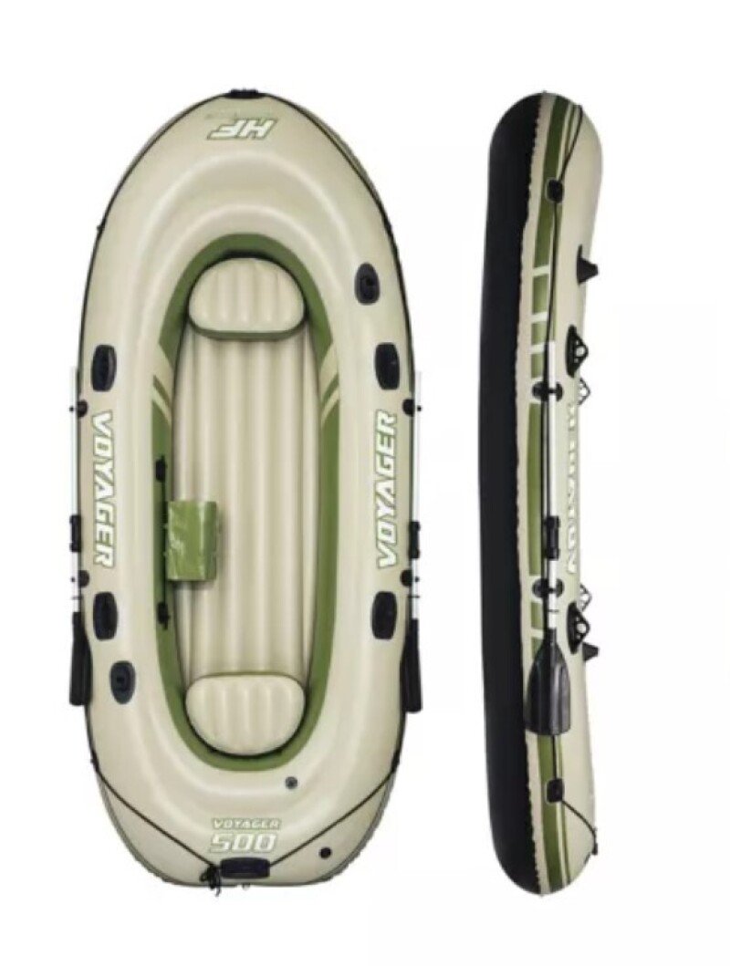 Inflatable rubber boat Bestway Voyager 500 (348х142x46cm) 65001