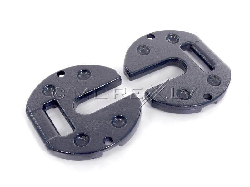 Tent Leg Weight Feet 2x10 kg (metal)