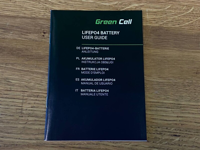 GREEN CELL LIFEPO4 BATTERY 12V 7AH