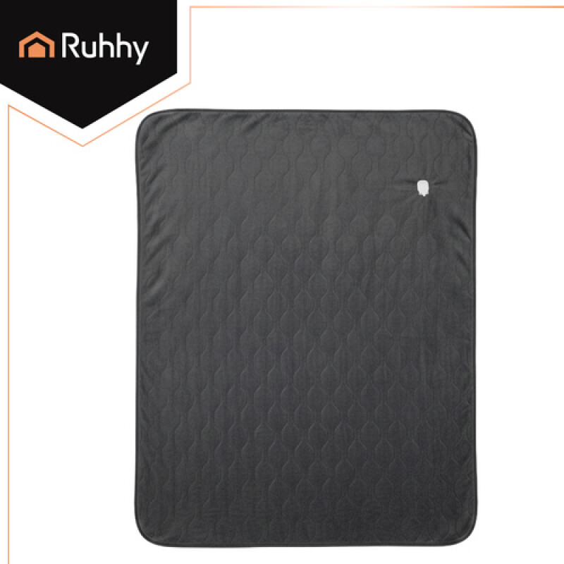 Electric Heated Blanket with 6 modes, 180x130cm, black