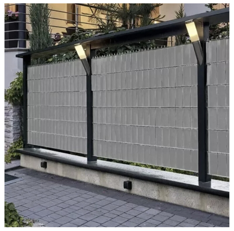 Fencing tape 0,19x35 m 630g/m2, gray