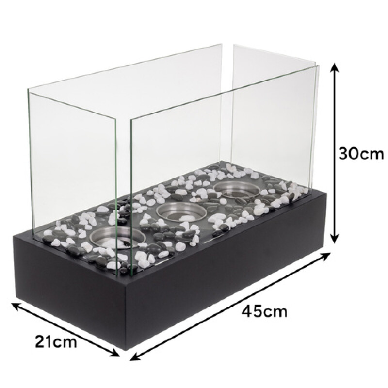 Biofireplace 45x29x21cm