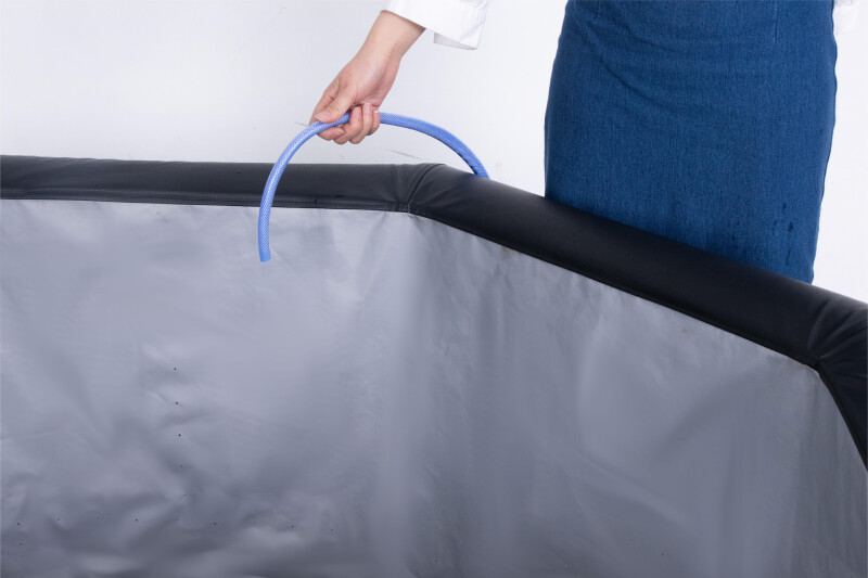 Каркасное джакузи Aegean Eco Foam Black Rattan, 4-6 персон