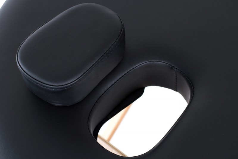 RESTPRO® VIP OVAL 2 Black Portable Massage Table