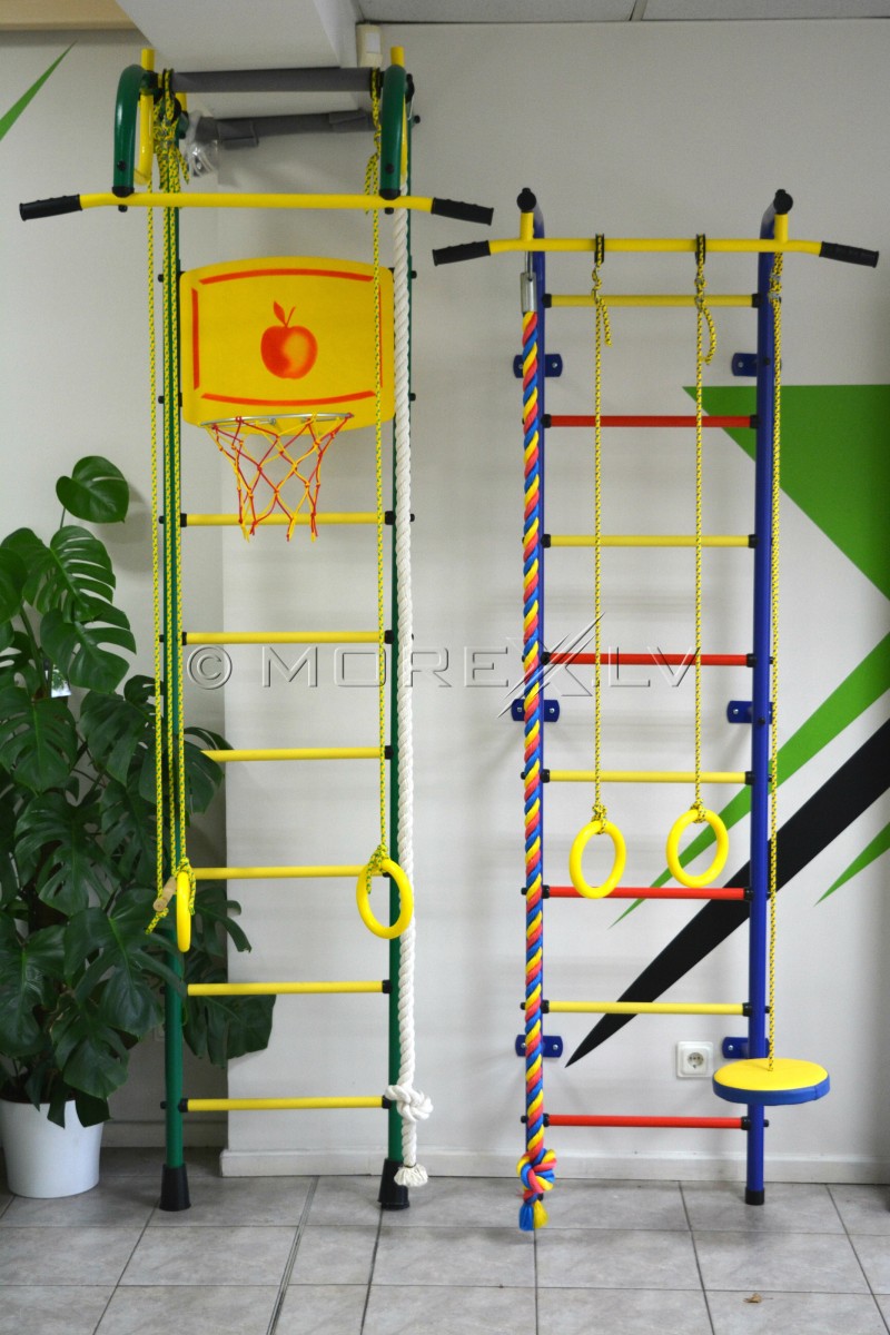 Basketball hoop for swedish walls