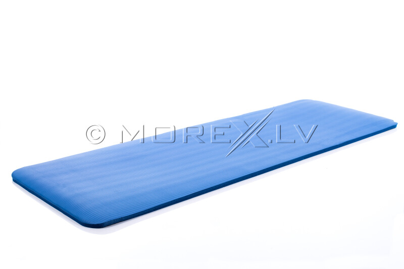 Yoga pilates exercise sport mat 179х60х1,5 cm, blue