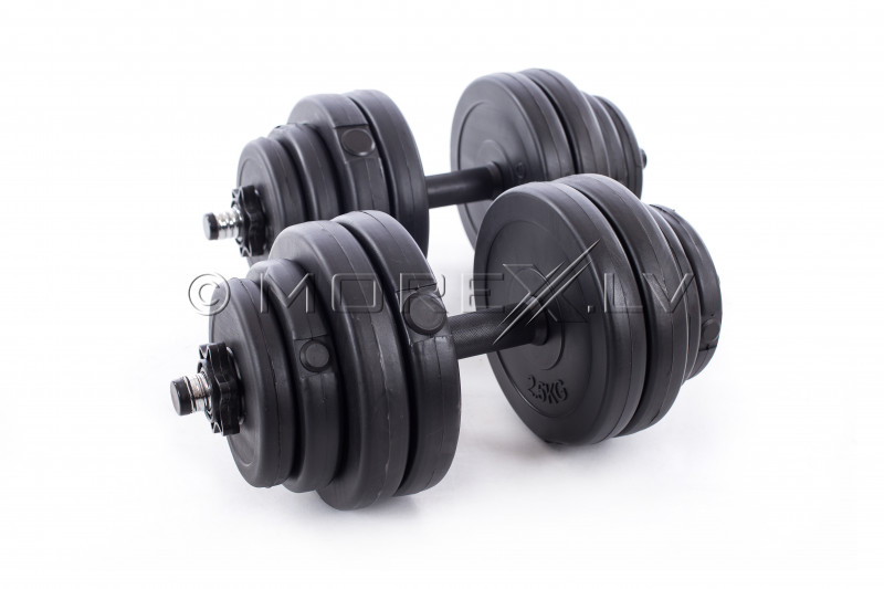 Комплект гантелей 2x15кг