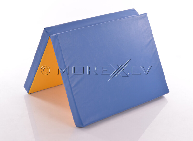 Leather safety mat 80x120cm blue-yellow