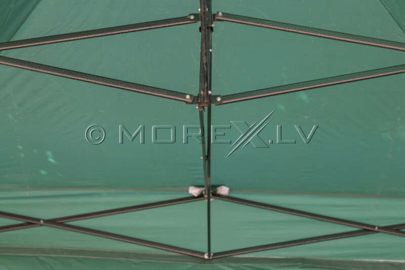 Pop Up Folding tent 2.92x2.92 m, with walls and roof, Green, H series (canopy, pavilion, awning)