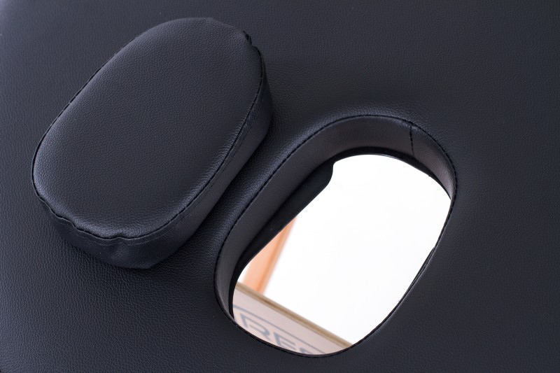 Saliekamais masāžas galds (kušete) RESTPRO® Classic Oval 3 Black