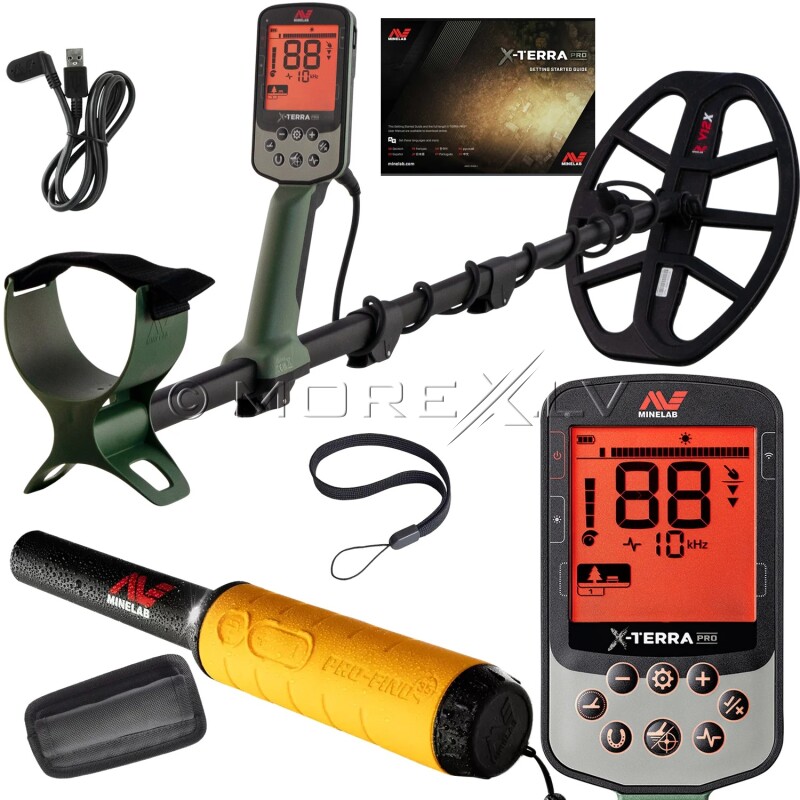 Metal detector Minelab X-Terra PRO + DISCOUNT 50% PRO-FIND 35