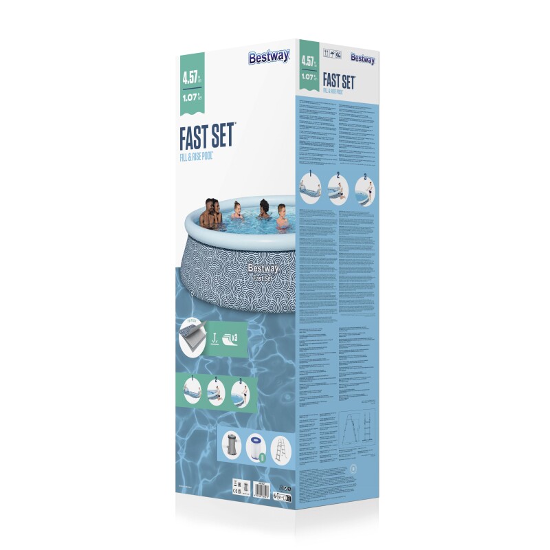 Bestway 57372 Fast Set 457x107 cm Pool Set
