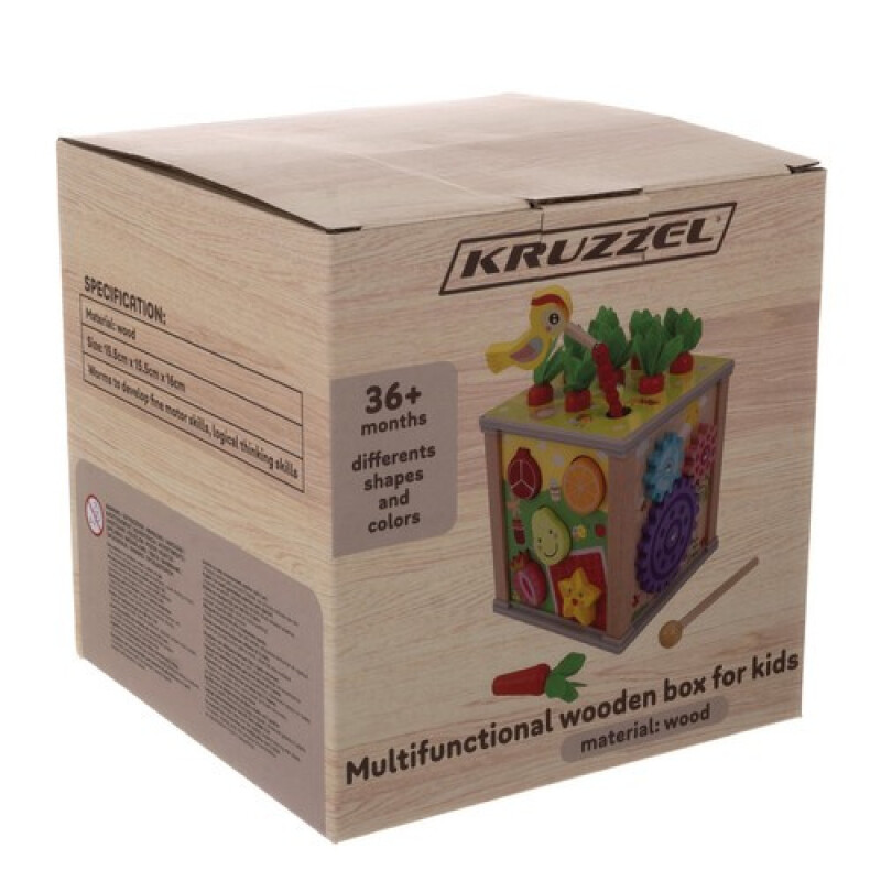 Educational Wooden Cube
