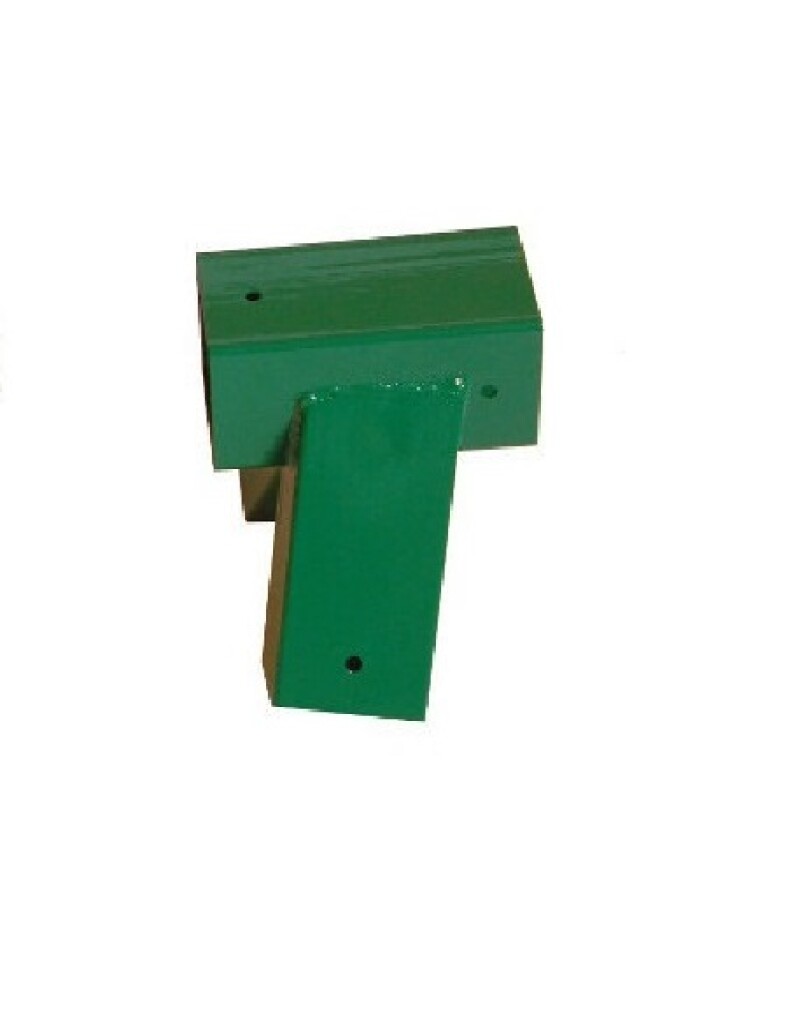 Крепление для качелей Just Fun «Квадратное», 90x90 мм, зелёное, металлическое