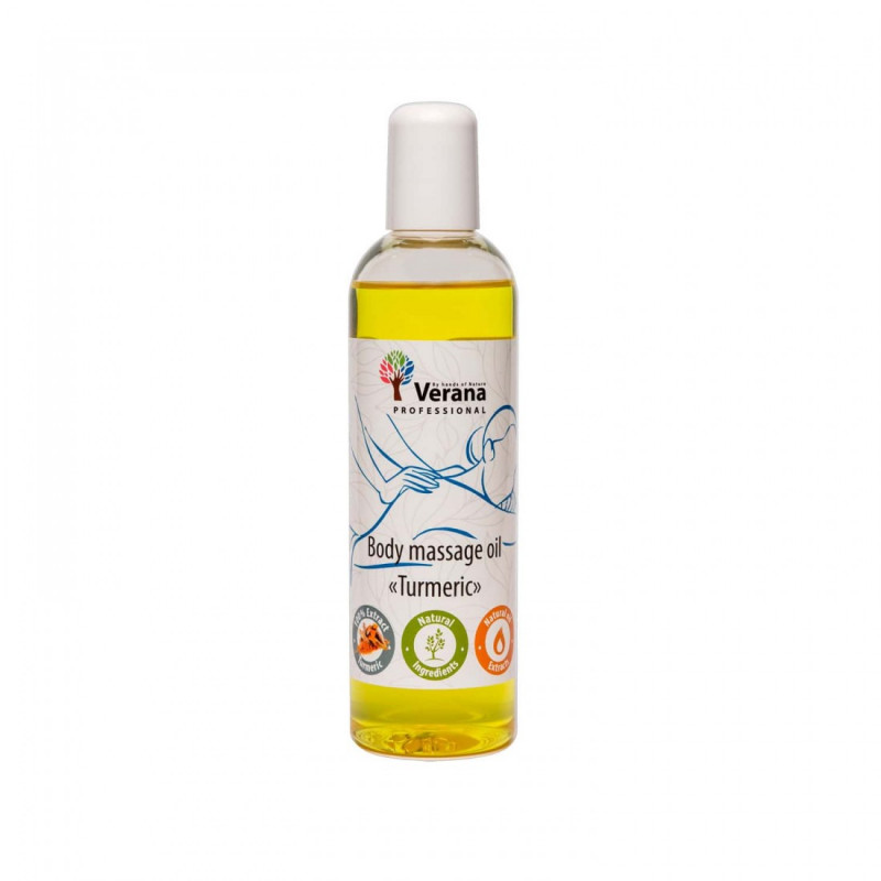 Body massage oil Verana Professional, Turmeric 250ml