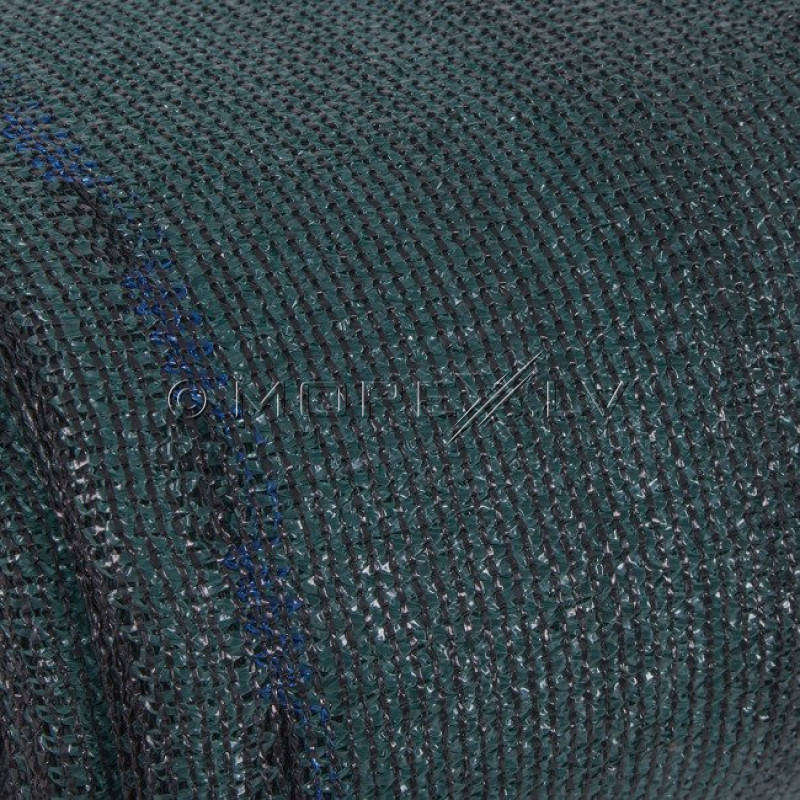 Shading net with plastic tie wraps, 140 g/m²