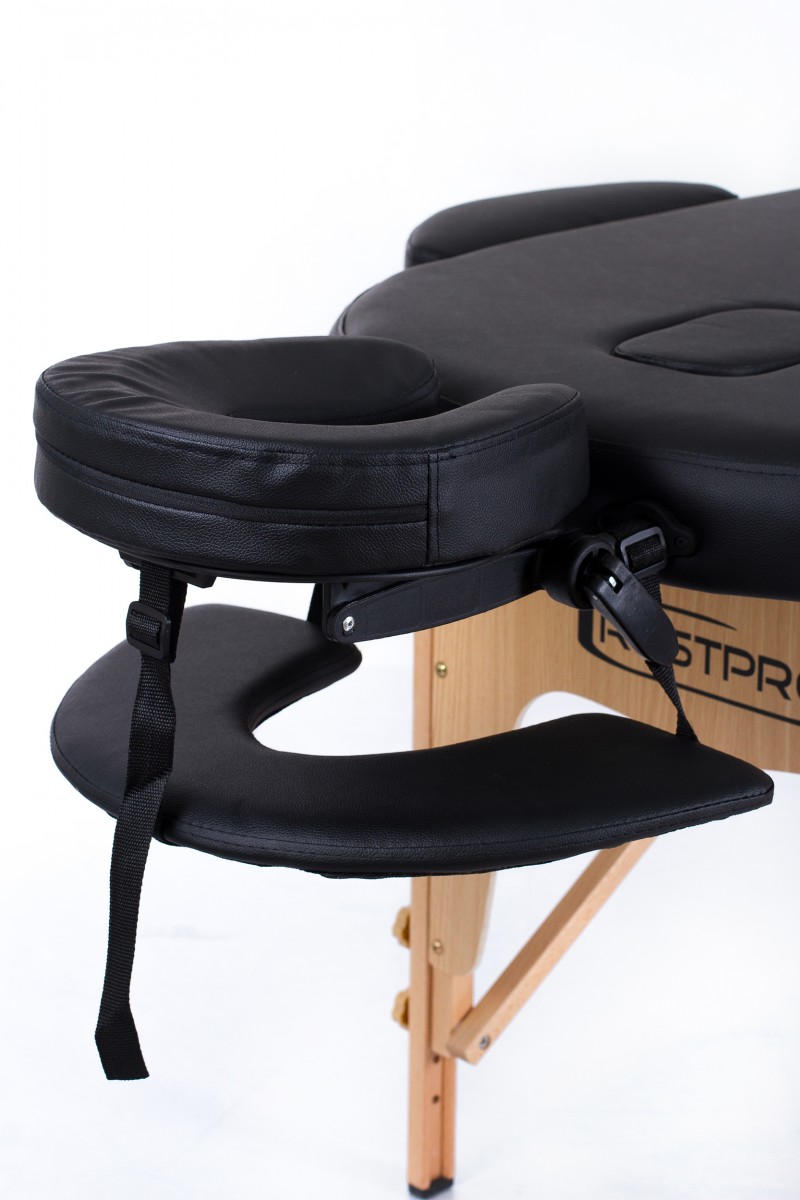 Massage Table + Massage Bolsters RESTPRO® Classic Oval 2 Black