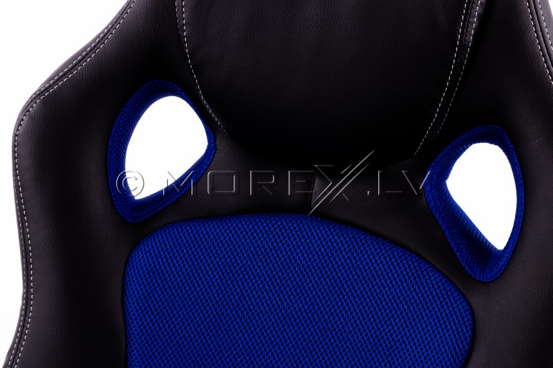 Spēļu datorkrēsls zili-melns BM3005 (gaming chair)