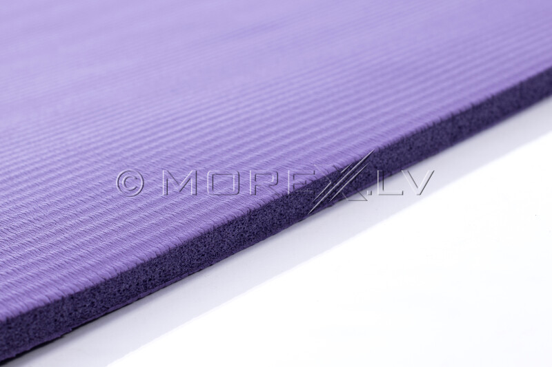 Jogas pilates vingrošanas sporta paklājiņš 179х60х1,5 cm violets