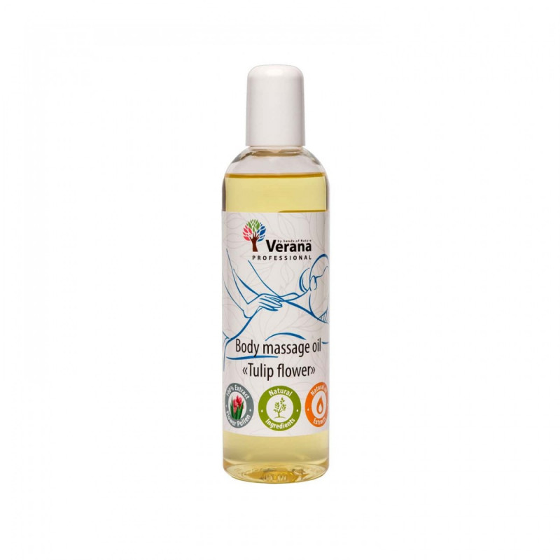 Body massage oil Verana Professional, Tulip flower 250ml