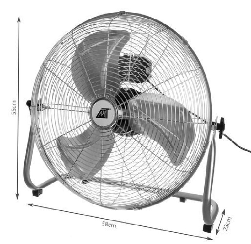 Floor fan 140W, 3 level of speed