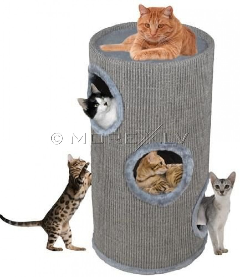 Cat house nail Scratcher CAT005P-2, 70 cm, grey