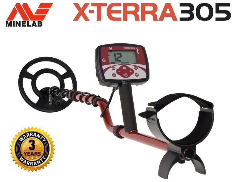 Minelab X-Terra 305 With 9" 7.5kHz CC Coil (3704-0107)