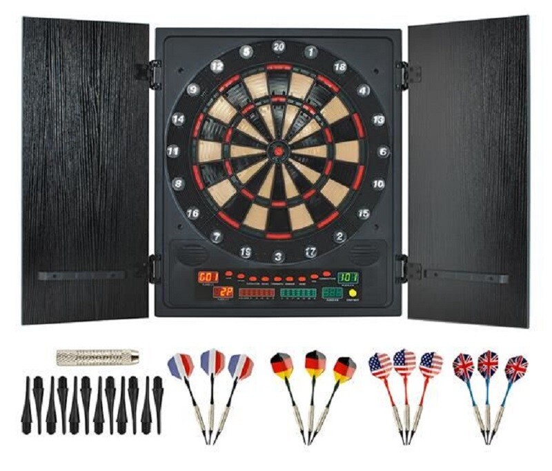 Wooden Electronic Darts Board (00006161)