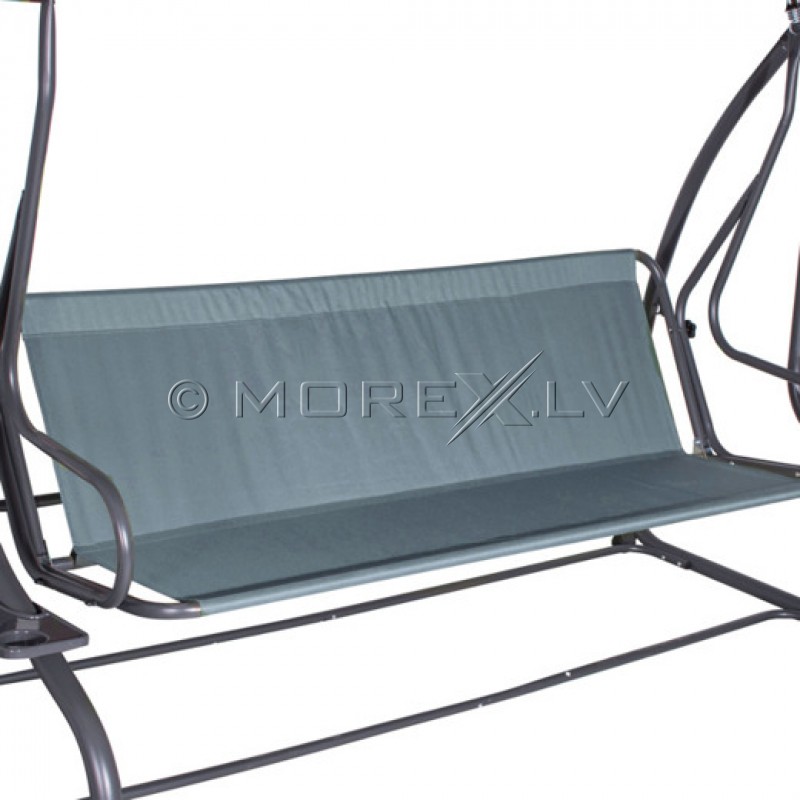 Garden swing 240x120, 4-seater, grey