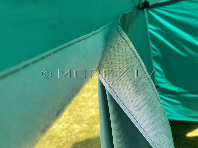 Pop Up Folding tent 3x4.5 m, with walls, Dark green, X series, aluminum (canopy, pavilion, awning)