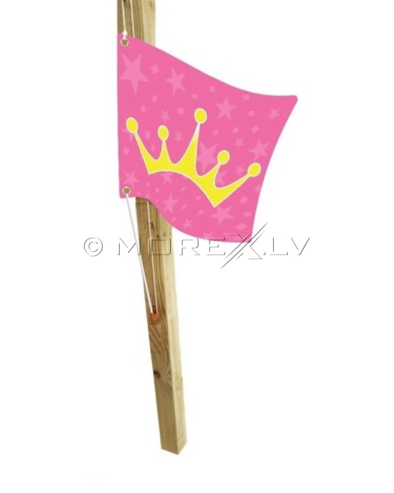Bērnu karogs Princese (pacelšanas sistēma) KBT, 55x45 cm