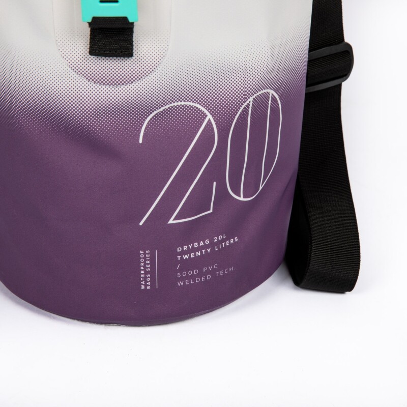Waterproof bag Jobe Drybag 20L, white-violet