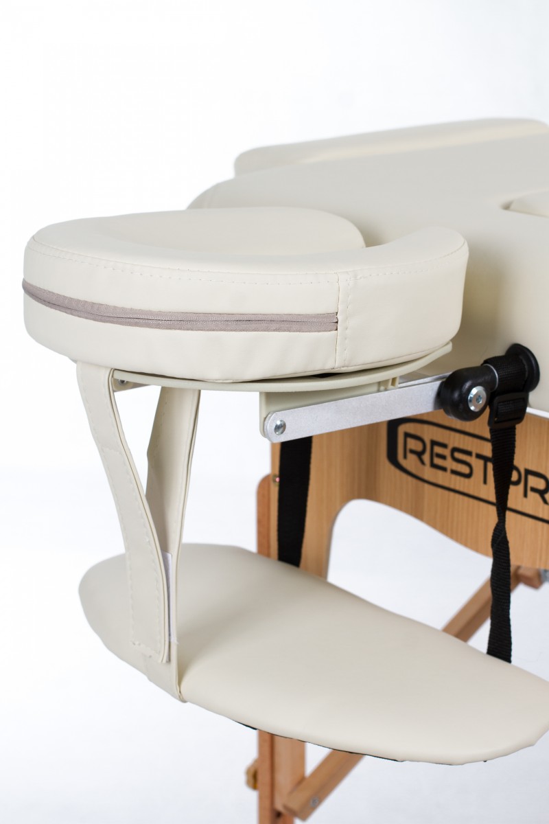 Massage Table + Massage Bolsters RESTPRO® VIP 3 CREAM