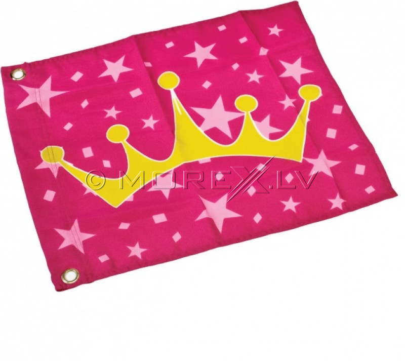 Детский флаг Принцесса (подъемная система) КВТ, 55x45 см