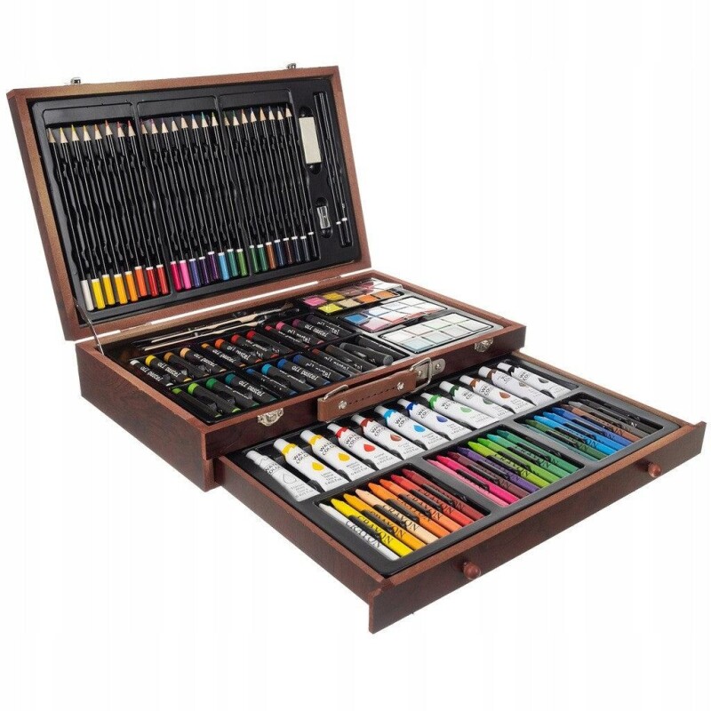 Artistic Painting Set 128 pcs + case