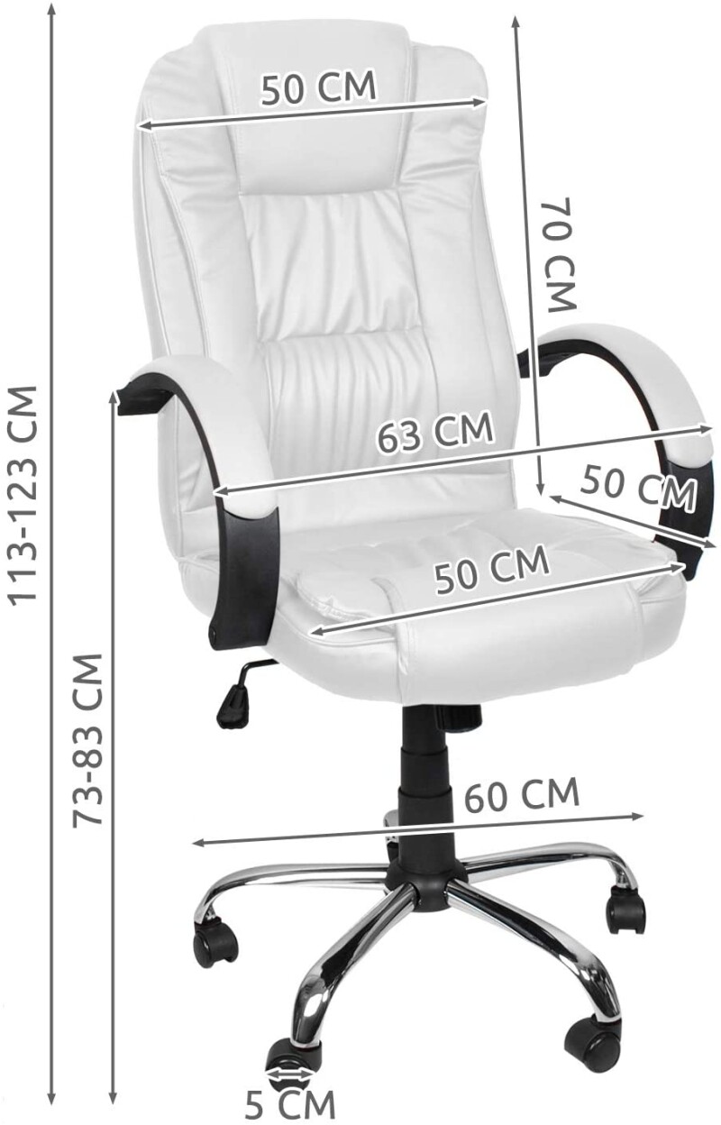 Office Chair, white (8984)