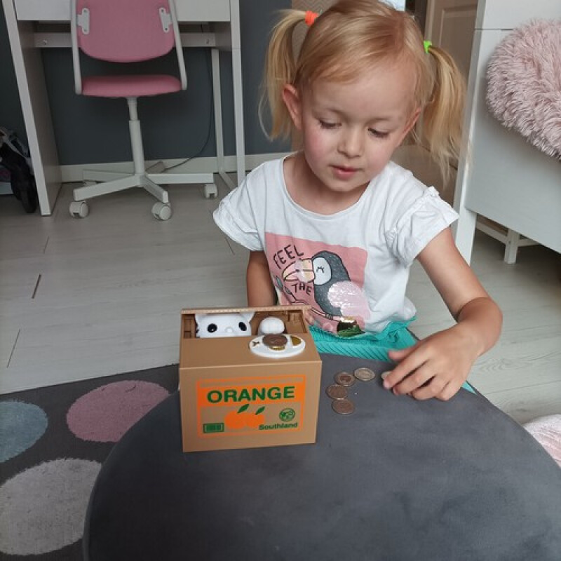 Electronic piggy bank Kitty